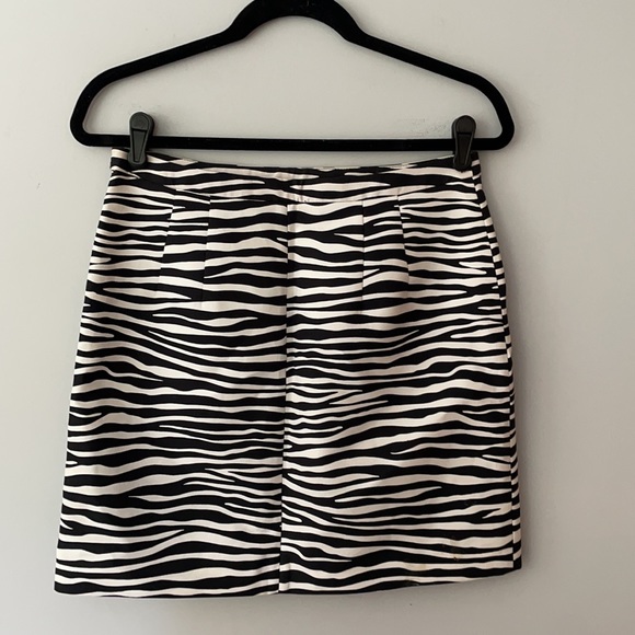 Michael Kors Collection Zebra Print Mini Skirt - Picture 10 of 11